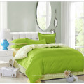 color bed sheet for home use gift bedding set